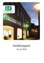 Halvaarsrapport 2016 - medlemsselskabet