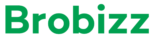 Brobizz logo hvid